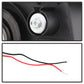 SPYDER Xtune Chevy Silverado 07-13 Crystal Headlights w/ Drl LED Design Black HD-JH-CS07-LED-C 9032981