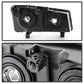 SPYDER Xtune Chevy Silverado 1500/2500/3500 03-06 Crystal Headlights Black HD-JH-CSIL03-BK-AM 5072245
