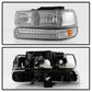 SPYDER Xtune Chevy TahOE 00-06 Headlights w/ LED Bumper Lights Amber Chrome HD-JH-CSIL99-LED-SET-C 5069474