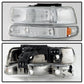 SPYDER Xtune Chevy TahOE 00-06 Amber Crystal Headlights w/ Bumper Lights Chrome HD-JH-CSIL99-SET-AM-C 5064226