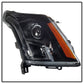 SPYDER xTune Cadillac SRX 10-14 OE Style Halogen Headlights - Black HD-JH-CSRX11-AM-BK 9938917