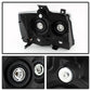 SPYDER Xtune Chevy Suburban 1500/2500 07-14 Crystal Headlights Black HD-JH-CSUB07-AM-BK 9022777