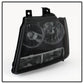 SPYDER Xtune Chevy Suburban 1500/2500 07-14 Crystal Headlights Black Smoked HD-JH-CSUB07-AM-BSM 9030284