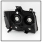 SPYDER Xtune Chevy Suburban 1500/2500 07-14 Crystal Headlights Black Smoked HD-JH-CSUB07-AM-BSM 9030284