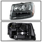 SPYDER Xtune Chevy Trailblazer 02-09 Crystal Headlights Black HD-JH-CTB02-AM-BK 9023538