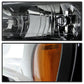 SPYDER Xtune Chevy Trailblazer 02-09 Crystal Headlights Black HD-JH-CTB02-AM-BK 9023538