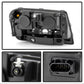 SPYDER Xtune Chevy Trailblazer 02-09 OEM Style Headlights Black Smoke HD-JH-CTB02-AM-BSM 9028595