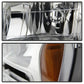 SPYDER Xtune Chevy Trailblazer 02-09 Crystal Headlights Chrome HD-JH-CTB02-AM-C 9023545