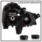SPYDER xTune 09-12 Chevy Traverse (Excl LTZ) Driver Side Headlights - OEM Left (HD-JH-CTRA09-OE-L) 9042553