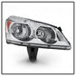 SPYDER xTune 09-12 Chevy Traverse (Excl LTZ) Passenger Side Headlight - OEM Right (HD-JH-CTRA09-OE-R) 9042560