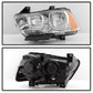 SPYDER xTune 11-14 Dodge Charger Halogen Headlights - Chrome (HD-JH-DCH11-AM-C) 9037184