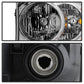 SPYDER Xtune Dodge Durango 04-05 OEM Headlamps Chrome HD-JH-DDU04-AM-C 9027307