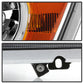 SPYDER Xtune Dodge Durango 04-05 OEM Headlamps Chrome HD-JH-DDU04-AM-C 9027307