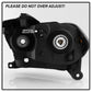 SPYDER xTune Dodge Durango 11-13 (Non-HID) OEM Style Headlamps - Black HD-JH-DDU11-AM-BK 9040016