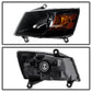 SPYDER xTune Dodge Grand Caravan 08-10 OEM Style Headlights-Black HD-JH-DGC08-AM-BK 9035173