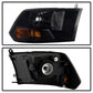 SPYDER Xtune Dodge Ram 1500 09-12 ( Non Quad Headlights ) Crystal Headlights Black Smoked HD-JH-DR09-AM-BSM 9030376