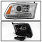 SPYDER xTune Dodge Ram 13-17 ( w/ Factory Projector LED) OEM Style Headlight - Chrome HD-JH-DR13-OE-C 9040214
