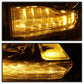 SPYDER xTune Dodge Ram 13-17 ( w/ Factory Projector LED) OEM Style Headlight - Chrome HD-JH-DR13-OE-C 9040214
