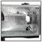 SPYDER Xtune Dodge Ram 1500 94-01 OEM Style Headlights w/ Corner Chrome HD-JH-DR94-OE-C 9032141