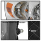 SPYDER Xtune Dodge Ram 06-08 w/ Chrome Bezel & Amber Bar Headlights Chrome HD-JH-DRAM06-AM-C 9026089