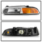 SPYDER 95-00 Dodge Stratus OEM Style headlights  - Set - Chrome (HD-JH-DSTR95-AM-C) 9054730