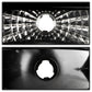 SPYDER Xtune Ford F150/Bronco 92-96 Headlights w/Corner Bumper 6pcs Amber- Black HD-JH-FB92-SET-AM-BK 5073136
