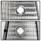 SPYDER Xtune Ford F150/Bronco 92-96 Headlights w/Corner Bumper 6pcs Amber- Chrome HD-JH-FB92-SET-AM-C 5073150