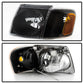 SPYDER xTune 01-03 Ford Explorer Sport 4pc OEM Style Headlights w/Corner - Black (HD-JH-FEXP01-ST-BK) 9042614