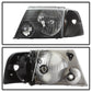 SPYDER xTune Ford Explorer 02-05 4DR (Non Sport/Sport Trac) OE Style Headlights - Black HD-JH-FEXP02-SET-BK 9037221
