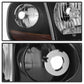 SPYDER xTune 97-03 Ford F-150 4pc OEM Style Headlights w/Corner - Black (HD-JH-FF15097-L-SET-BK) 9042638