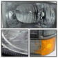 SPYDER Xtune Ford F250/350/450 Superduty 99-04 Crystal Headlights w/ Bumper Lights HD-JH-FF25099-AM-SM 9025426