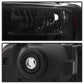 SPYDER Xtune Ford F250 F350 F450 Superduty Excursion 99-04 Headlights Black Smoked HD-JH-FF25099-HA-BSM 9033001