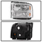 SPYDER Xtune Ford F250 F350 F450 Superduty Excursion 99-04 Headlights Chrome HD-JH-FF25099-HA-C 9033018