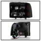 SPYDER Xtune Ford F250 F350 Super Duty 99-04 1Pc Headlights w/ LED Black Smoked HD-JH-FF25099-LED-BSM 9030215