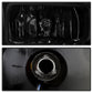 SPYDER Xtune Ford F250 F350 Super Duty 99-04 1Pc Headlights w/ LED Black Smoked HD-JH-FF25099-LED-BSM 9030215