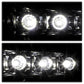 SPYDER Xtune Ford F250 F350 Super Duty 99-04 1Pc Headlights w/ LED Chrome HD-JH-FF25099-LED-C 9026171