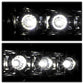 SPYDER Xtune Ford F250 F350 Super Duty 99-04 1Pc Headlights w/ LED Smoked HD-JH-FF25099-LED-SM 9026188