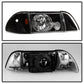 SPYDER xTune Ford Mustang 87-93 OEM style Headlights 6pcs Amber - Black HD-JH-FM87-6PC-AM-BK 9035265