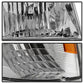 SPYDER Xtune Ford Ranger 93-97 Crystal Headlights w/ Corner Lights 4pcs Sets Chrome HD-JH-FR93-SET-C 9029370
