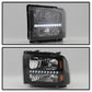 SPYDER Xtune Ford F250/350/450 Super Duty 05-07 Crystal Headlights w/ LED Black HD-JH-FS05-LED-BK 9026966