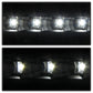 SPYDER Xtune Ford F250/350/450 Super Duty 05-07 Crystal Headlights w/ LED Black HD-JH-FS05-LED-BK 9026966