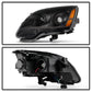 SPYDER Xtune GMC Acadia 2007-2013 Crystal Headlights Black HD-JH-GAC07-AM-BK 9025464