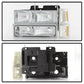 SPYDER xTune GMC C/K Series 94-98 Headlights w/ Corner and Parking Lights - Chrome HD-JH-GCK94-C-SET 9037412