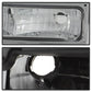 SPYDER xTune GMC C/K Series 94-98 Headlights w/ Corner and Parking Lights - Chrome HD-JH-GCK94-C-SET 9037412