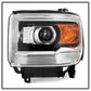 SPYDER xTune GMC Sierra 1500 14-15 (Non HID) Driver Side Headlight - OEM Left ALT-JH-NA13-4D-OE-L 9039942