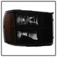 SPYDER Xtune GMC Sierra 07-13 Crystal Headlights Black Smoked HD-JH-GSIE07-AM-BSM 9034763