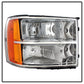 SPYDER Xtune GMC Sierra 07-13 Crystal Headlights Chrome HD-JH-GSIE07-AM-C 9034756