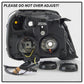 SPYDER xTune 10-15 GMC Terrain (Halogen Models Only) Driver Side Headlights - OEM Left (HD-JH-GTE10-OE-L) 9040764