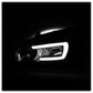 xTune Honda Accord 03-07 2/4Dr LED DRL Crystal Headlights - OE Black HD-JH-HA03-LED-BK 9949425