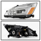 xTune Honda Accord 03-07 2/4Dr LED DRL Crystal Headlights - OE Chrome HD-JH-HA03-LED-C 9949418
